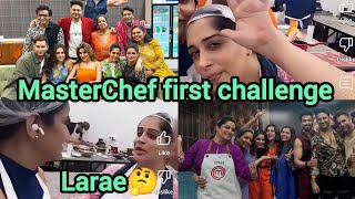 MasterChef first episode Shoot❤️larae aur masti dono sath😮 Dipika ki duniya Saba ka Jahan