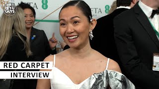Hong Chau BAFTAs 2023 Red Carpet Interview - The Whale