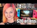 10 Great Nintendo SWITCH Games $20 or LESS!