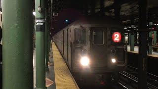 IRT Eastern Pkwy Line: (2) and (4) Local Trains @ Atlantic Avenue (R62A, R142, R142A)