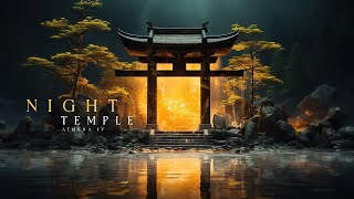 3am Japanese Zen Music | Night Shinto Temple for Deep Thoughts (Echoes, Reverb, Flute)