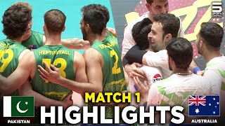 Comprehensive Victory By Shaheens | Pakistan vs Australia | Match 1 | Sarsabz Vo