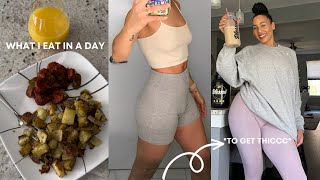 WHAT I EAT IN A DAY TO GAIN WEIGHT