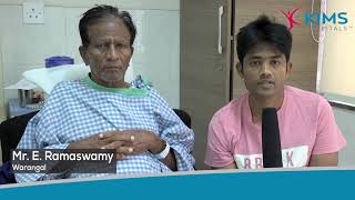 Mr. E. Ramaswamy's Testimonial :: CABG :: Dr. K.V. Krishna Kumar