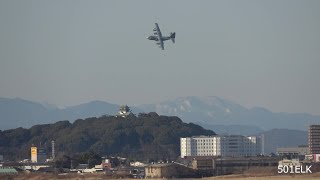 JASDF C-130H/KC-130H/KC-767 小牧基地オープンベース2023展示飛行予行・小牧2023.02.09