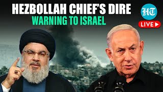 LIVE: Hezbollah Chief Nasrallah Holds Presser As Israel Hints At 'All Out War' In Lebanon | #GazaWar
