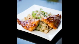 Caramelized Pangasius Fillet with Pasta