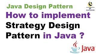 How to implement Strategy Design Pattern in Java ? || Design Pattern Interview Question