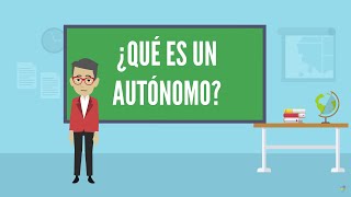 👉🚦 ¿Qué es un AUTÓNOMO?, Tipos, características, ventajas e inconvenientes