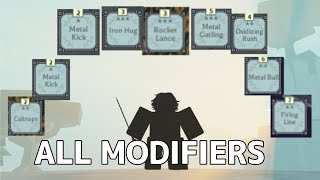 ALL IRONSINGER MANTRA MODIFIER TEST | Deepwoken
