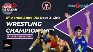 6th Kerala State Under 15 Boys \u0026 Girls Wrestling Championship 2021-22| Womens Wrestling |Girls