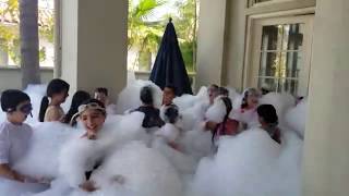 Backyard Foam Pit Party · Bubble Machine Rental · OC, LA, IE, Southern California