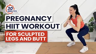 Pregnancy Lower Body Workout | Day 10 - Pregnancy Workout Challenge (1st, 2nd, 3rd Trimester)