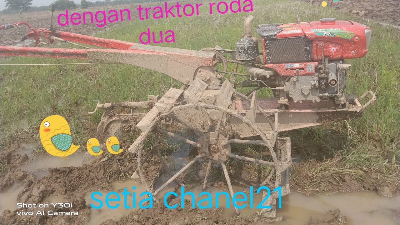 Tutorial Cara Membajak Sawah Dengan Baik Dan Benar Menggunakan Traktor ...