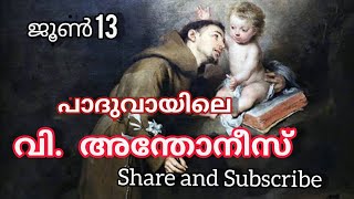 പാദുവായിലെ വി. അന്തോനീസ്‌/St. Antony#stantony#lifehistory#christianfaith#