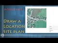 Autocad 2018 - How to draw a Location Site Plan