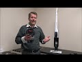 bosch bch86silgb cordless vacuum demo and explanation