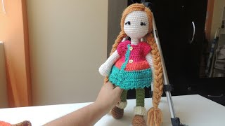 muñeca greta amigurumi