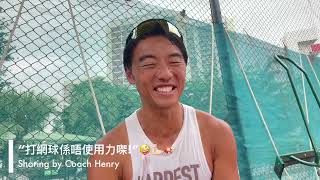 “打網球係唔使用力㗎🤪” sharing by Coach Henry