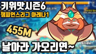 키위맛시즌6 챔피언스리그 아레나1 455M 나 신쿠 모카가오리야![쿠키런 오븐브레이크]