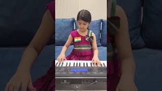 Ye jo desh hai Tera cover song on piano by Swara