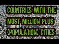 List Of Countries With Million + population Cities 1