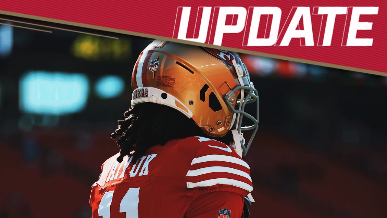 Update On 49ers Brandon Aiyuk Shoulder Injury 👀 - YouTube