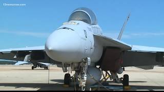 Oceana-based aviators fly "Missing Man" formation for McCain