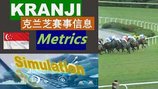 克兰芝模拟分析赛马视频 | Kranji (Singapore) Metrics Simulation 26 Mar 22