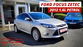 Ford Focus Zetec 2012 1.6L Petrol