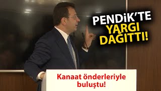 Ekrem İmamoğlu, Pendik'te yargı dağıttı! 5 yılını özetledi!