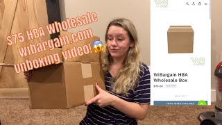 $75 HBA Wholesale Wibargain Unboxing