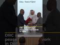 DRC and M23 sign peace agreement in Doha | AJ #shorts