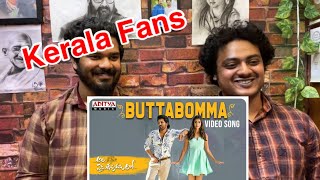 #AlaVaikunthapurramuloo - ButtaBomma Video Song | Allu Arjun  | Robin Reji Reaction