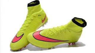 butymercurialsklep.com - Buty Piłkarskie Nike Mercurial Superfly AG Volt Czarne Różowy