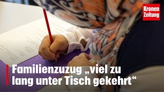 Wien im Brennpunkt: Familienzuzug „viel zu lang unter Tisch gekehrt“ | krone.tv NEWS