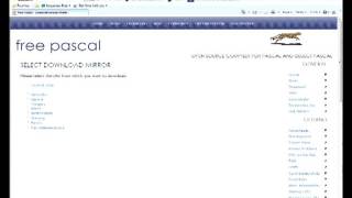 Pascal Tutorial Part I : The compiler