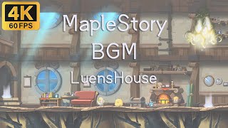 🍁4K60FPS MapleStory 新楓之谷 2-Hours Seamless Version BGM LuensHouse for relaxing Study asmr Enjoy