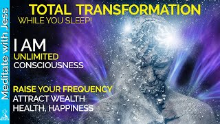 Positive Affirmations REPROGRAM WHILE YOU SLEEP  Raise Your Vibration, Consciousness, Health, Wealth