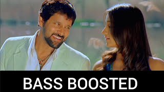 Mudhal Mazhai BASS BOOSTED | Bheema | Vikram, Harris Jayaraj