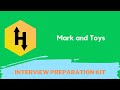 HackerRank Mark and Toys problem solution in Python programming | Interview preparation kit