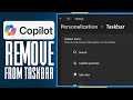 How To Remove Copilot From Taskbar (2025) Simple Tutorial