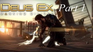 Deus Ex MD PC Walkthrough Gameplay Part 1 Black Market Buy | Silent But Deadly!