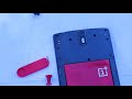 OnePlus One1+ Battery Removal in ENGLISH