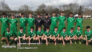 Ireland U15s produce impressive win over Czechs