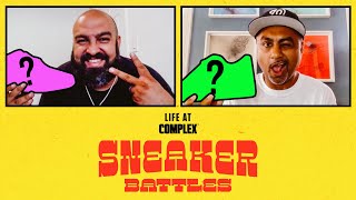 SoleStage Owner TheOriginalSaam vs OG Collector DontChargeAbdul In A SneakerBattle | #LIFEATCOMPLEX