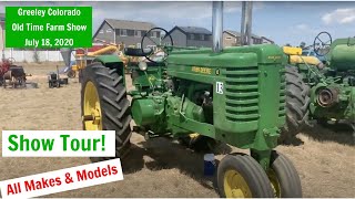 2020 Antique Tractor Show Tour @The Greeley Old Time Farm Show