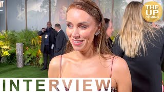 Una Healy interview on Celebrity Bear Hunt at London Premiere