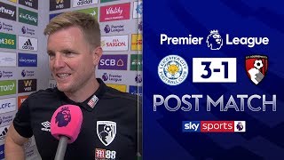 Howe blames self-inflicted problems for defeat | Post Match | Leicester City 3-1 Bournemouth