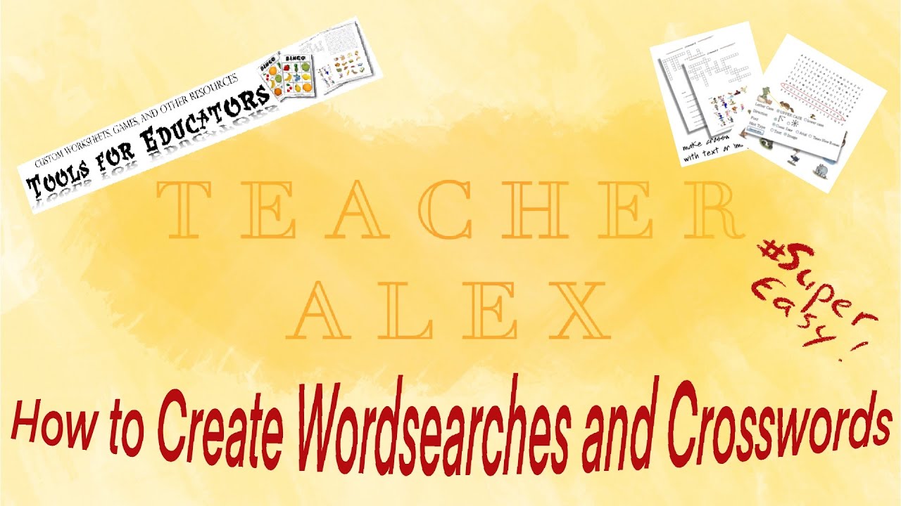 Teaching English How To Create Word Search Grids Crossword Puzzles Teaching English How To Create Word Search Grids Crossword Puzzles